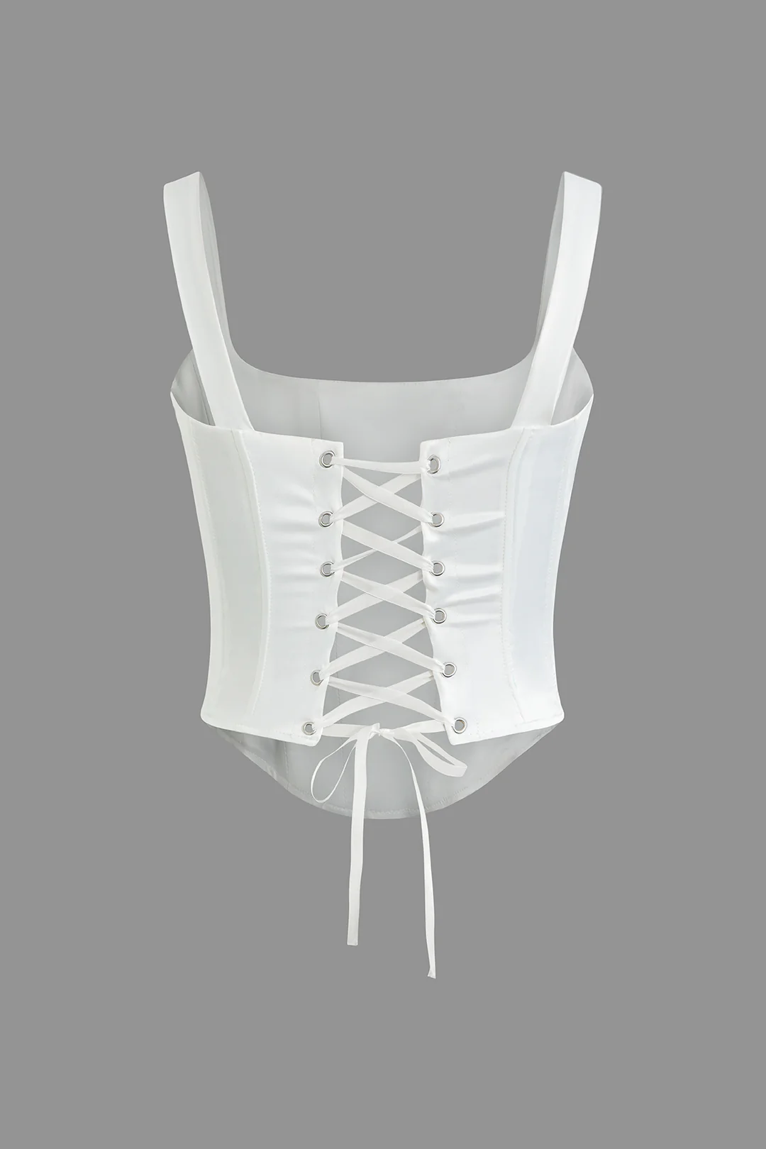 Backless Tie Up Tank Top - Weenar