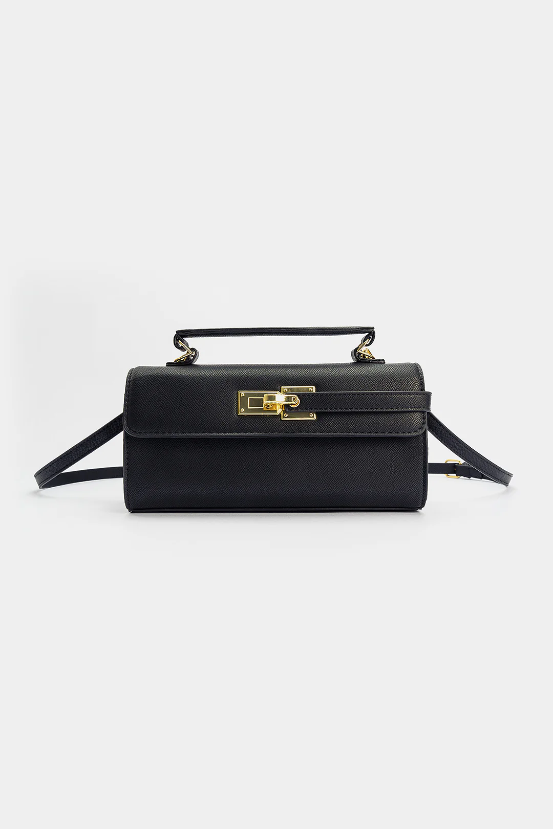Faux Leather Square Tote Bag - Weenar