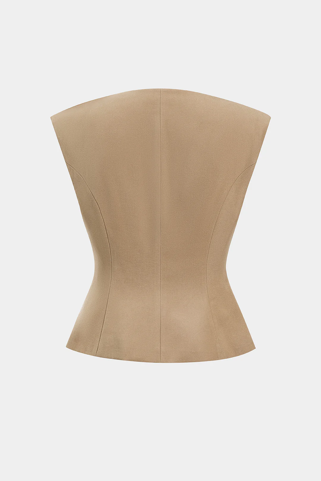 Button Fake Pocket Tank Top - Weenar