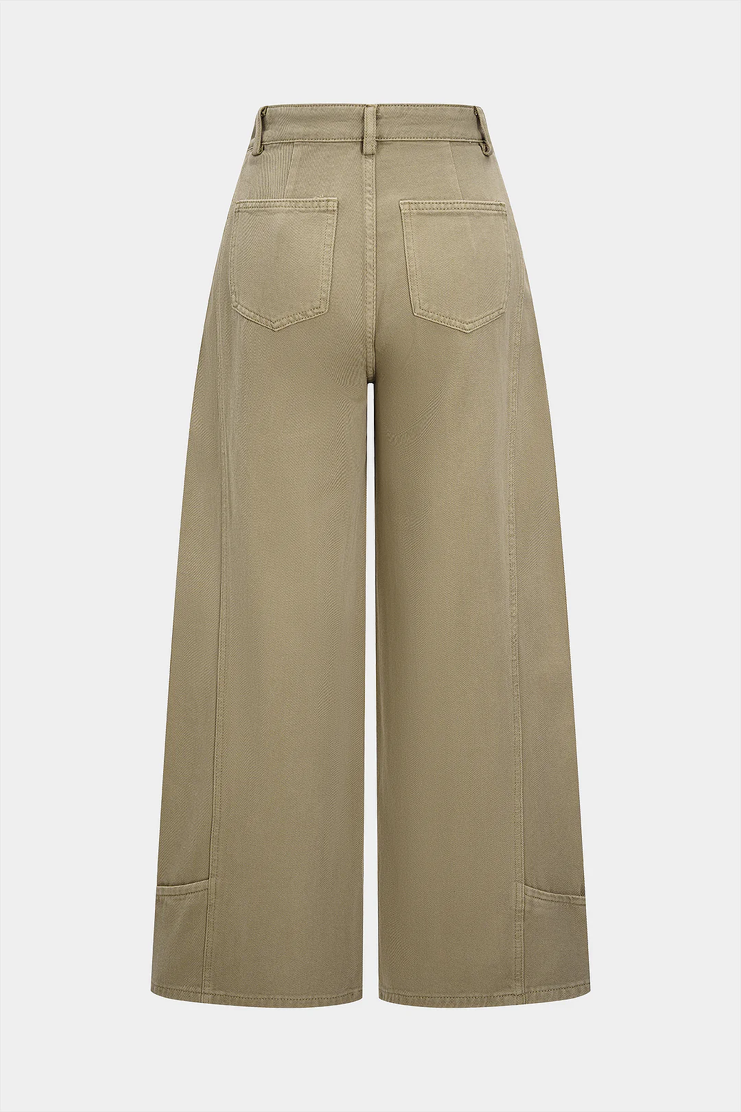 Denim Zipper Pocket Straight Leg Jeans - Weenar