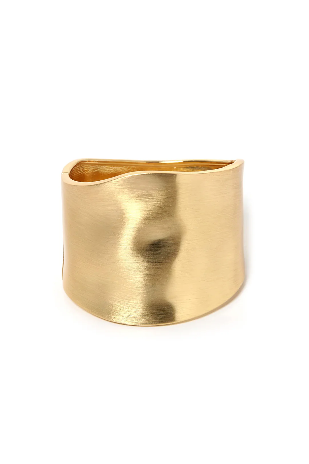 Metal Wide Cuff Bracelet - Weenar