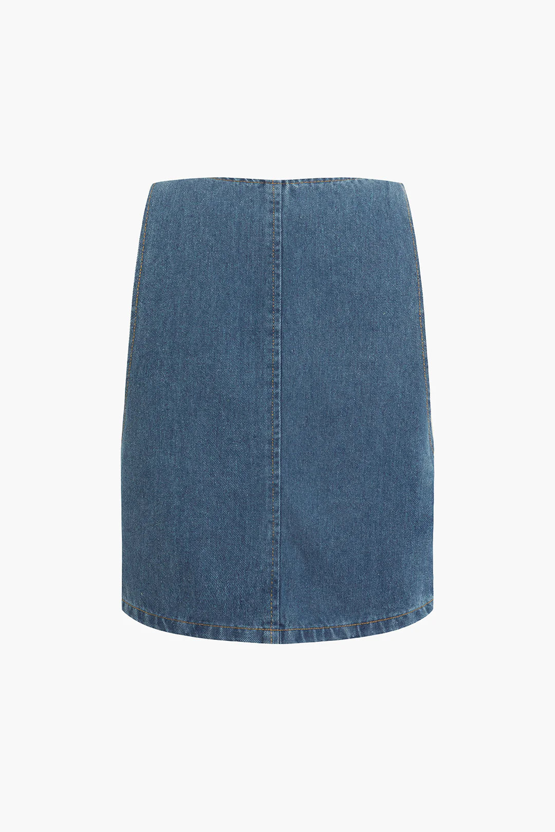 Denim Button V-Neck Vest - Weenar