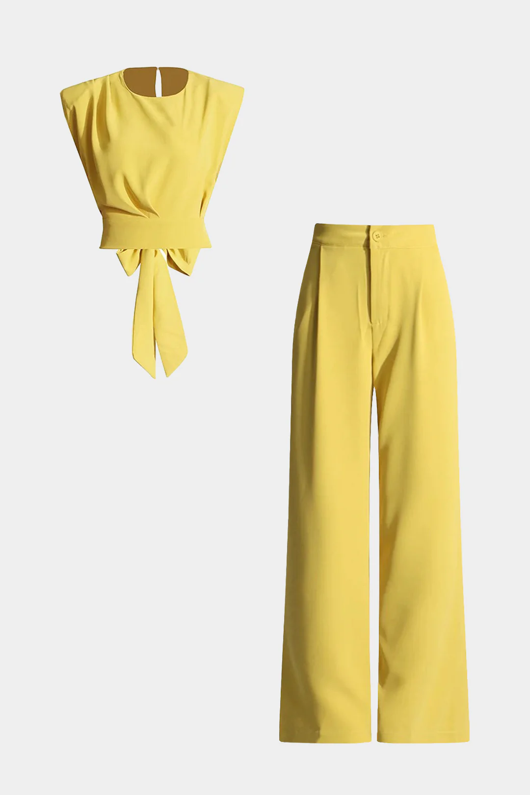 Strappy BackTop And Trousers Set - Weenar
