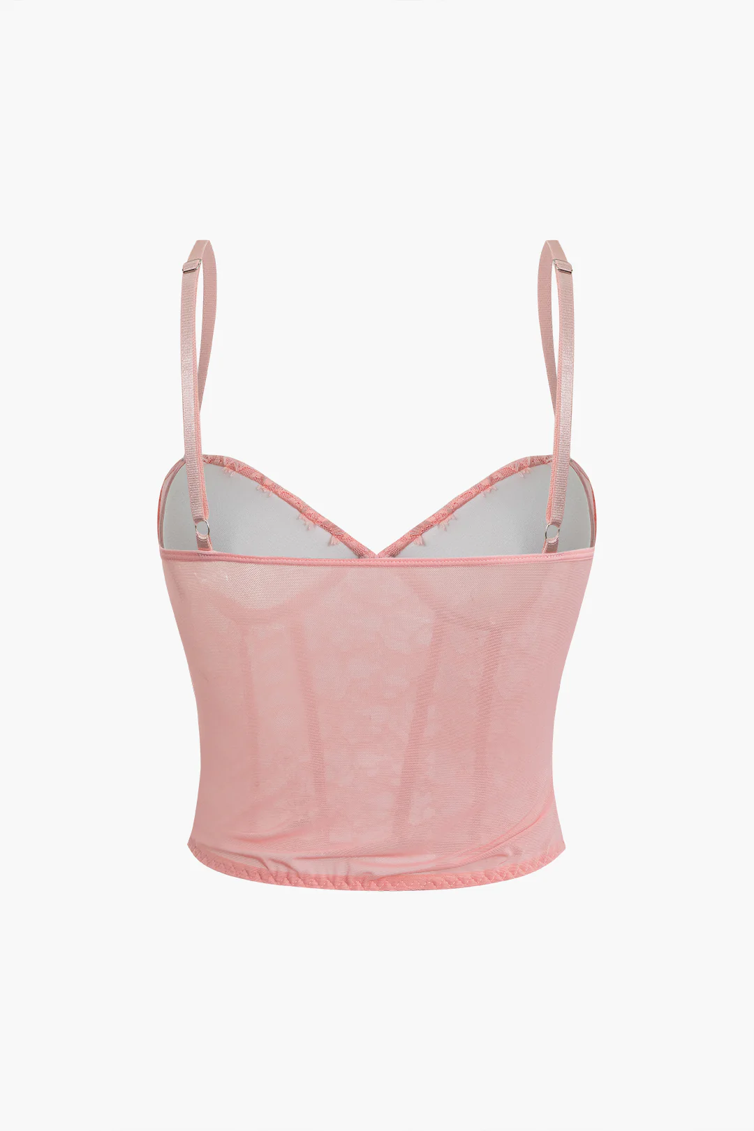 Lace Corset Waist Cami Top - Weenar
