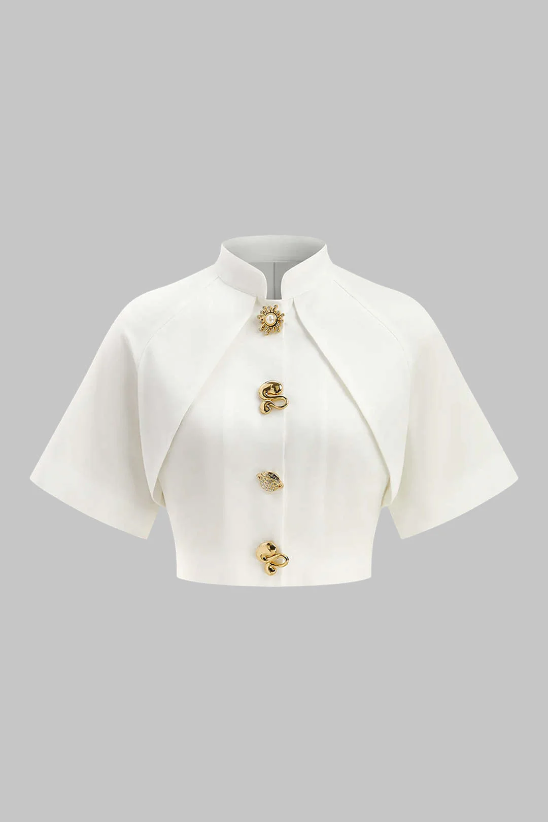 Metallic Textured Slim Blazer - Weenar