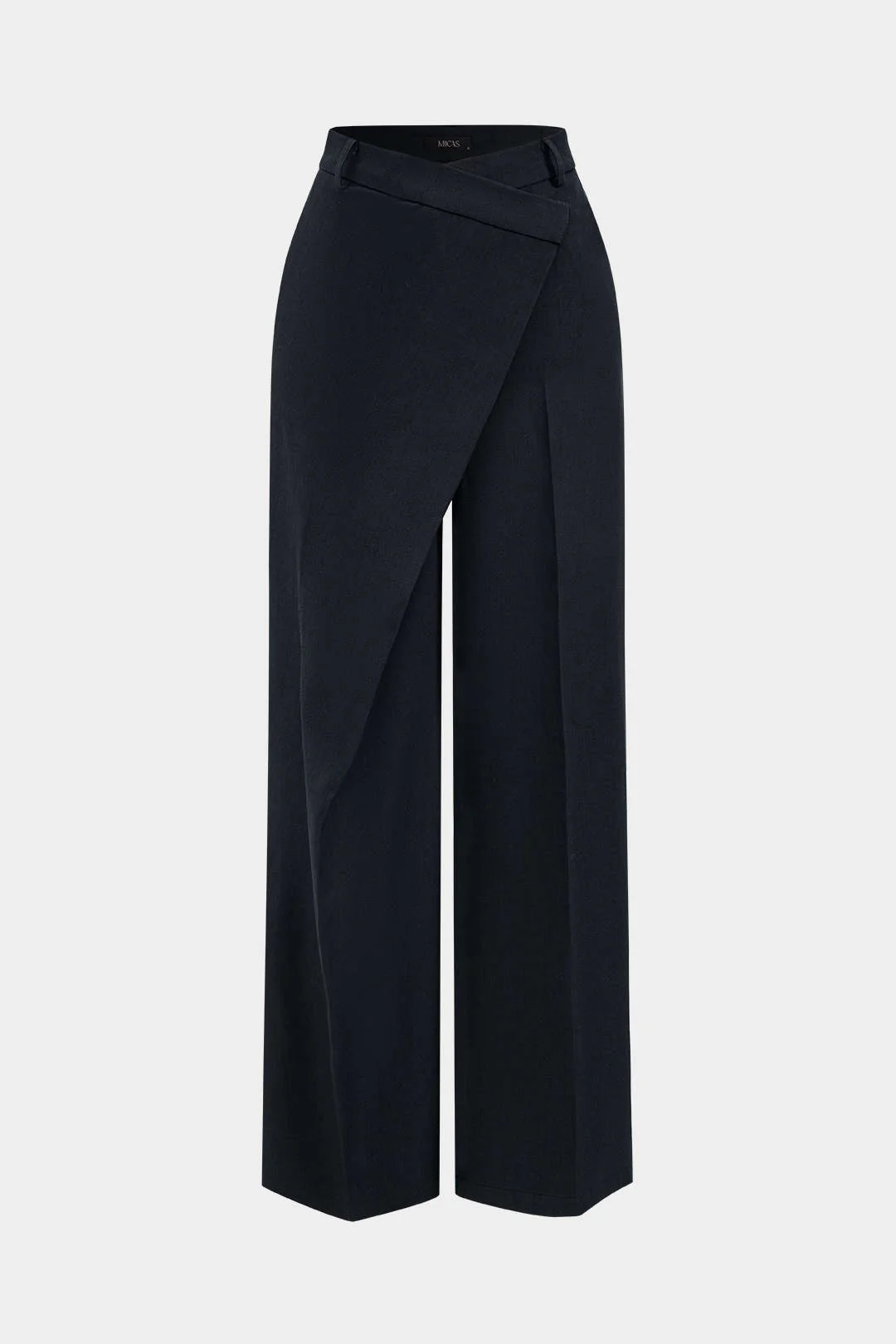 Asymmetrical Wide Leg Trousers - Weenar