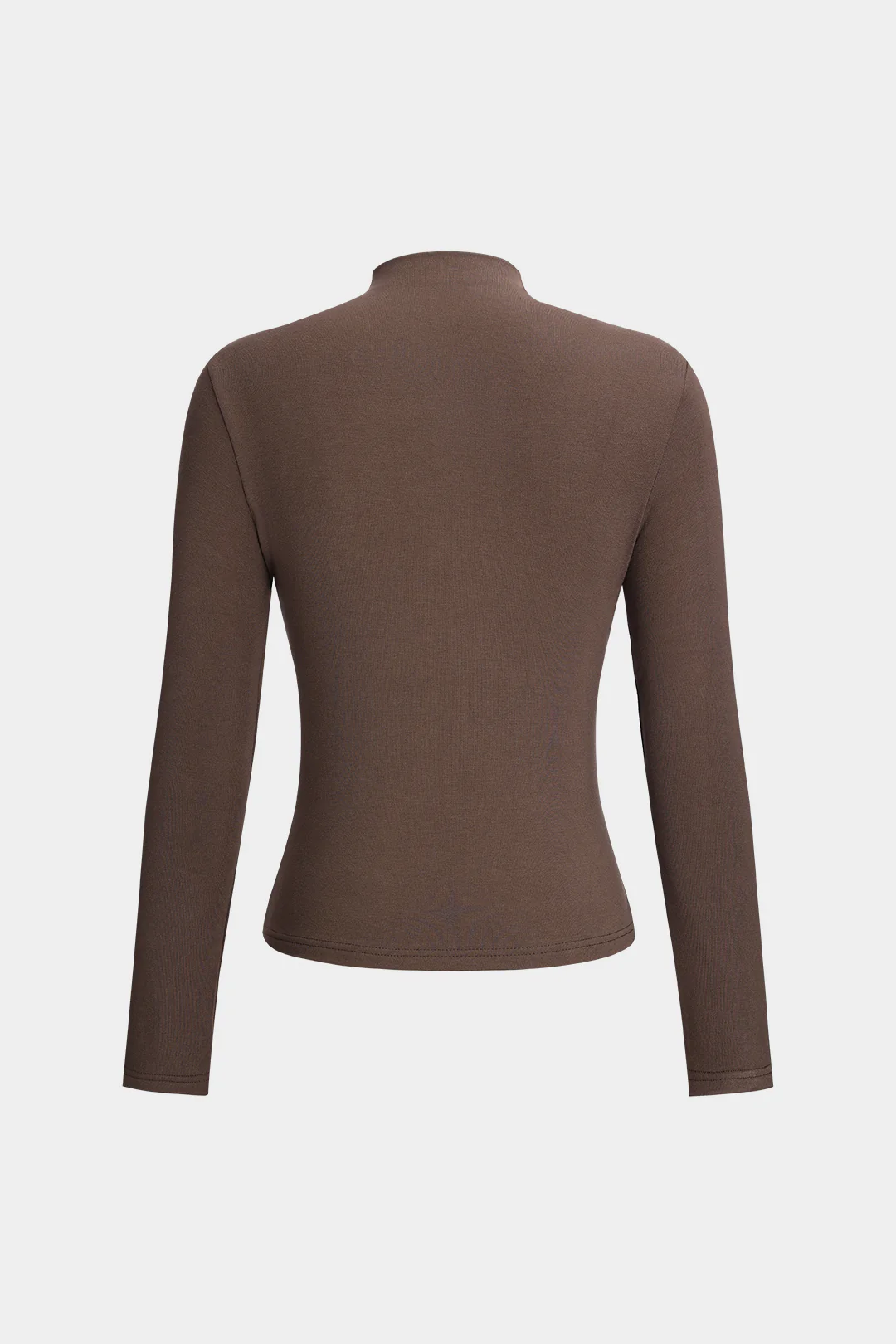 Mock Neck Long-Sleeve Top - Weenar