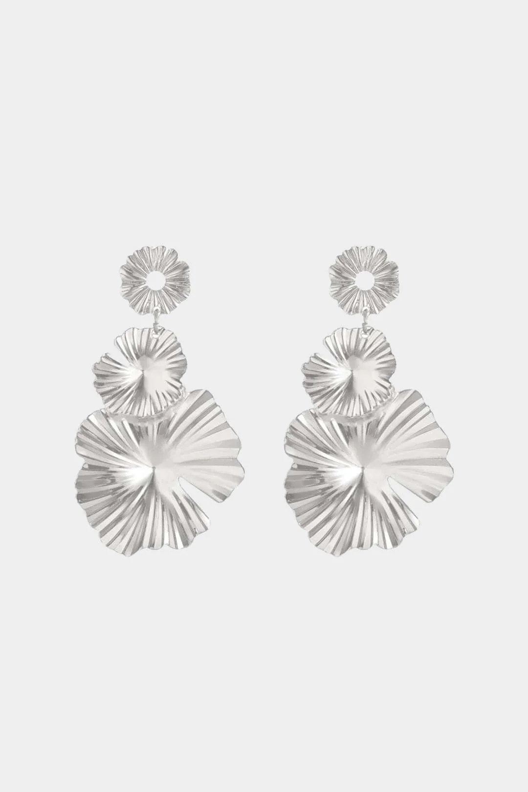 Metal Geometric Earrings - Weenar