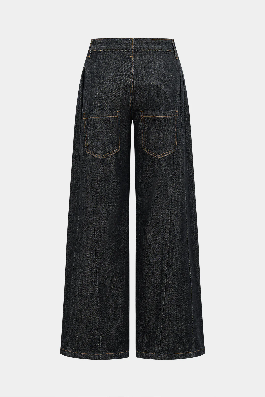 Denim Button Low Waist Jeans - Weenar