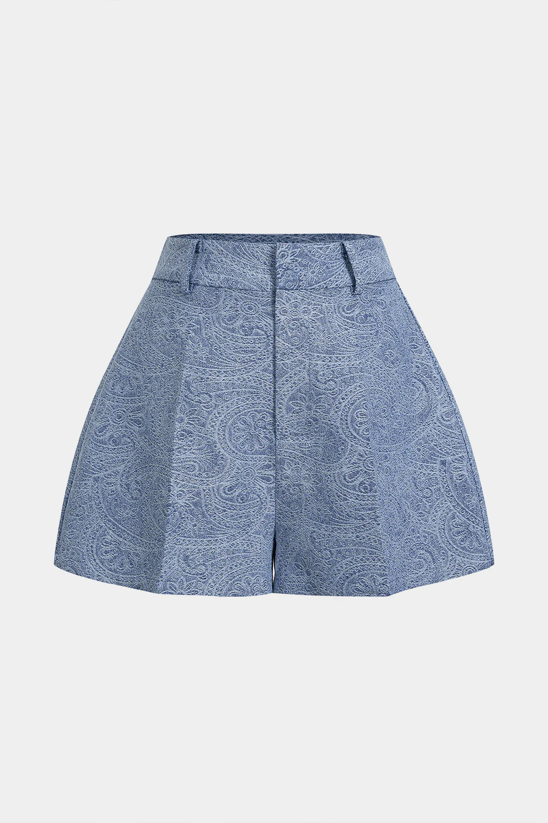 Denim Wide Leg Shorts - Weenar