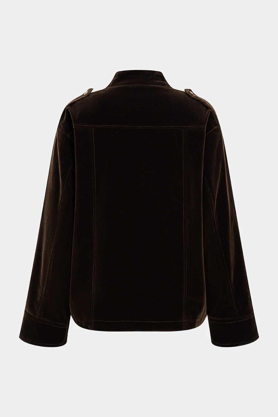 Suede Button Pocket Jacket - Weenar