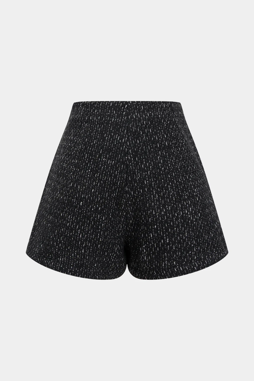 Tweed Wide Leg Shorts - Weenar