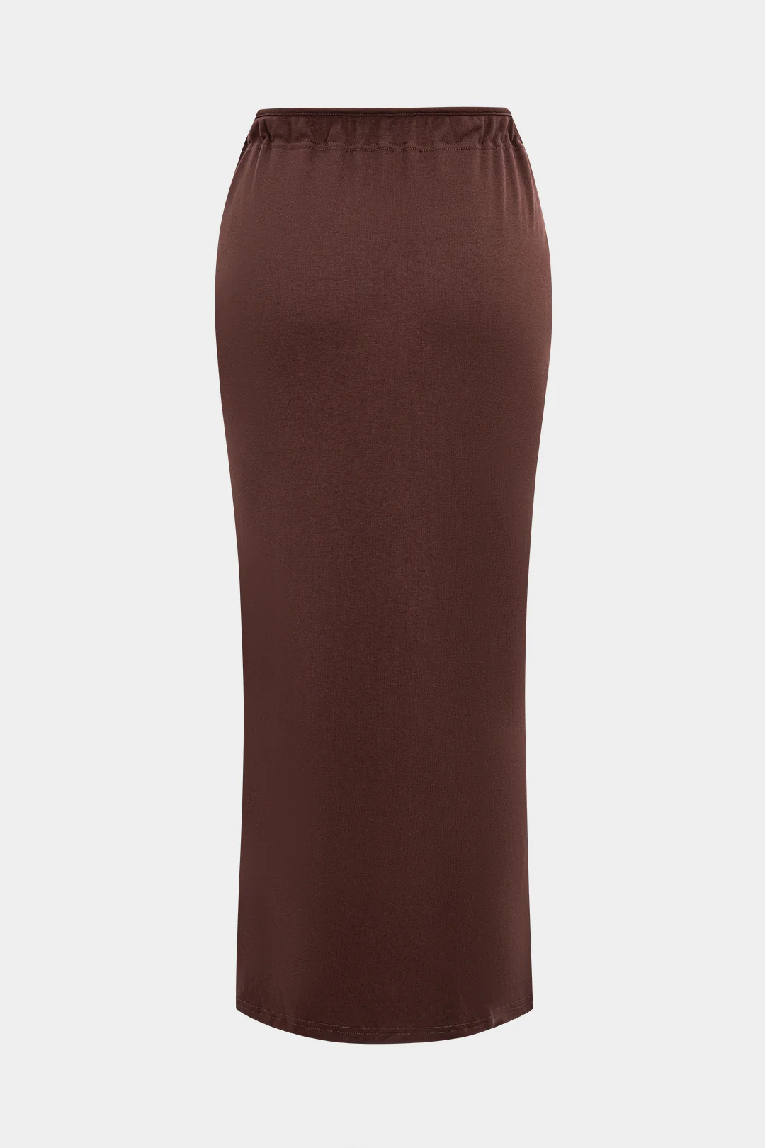 Metallic Decor Ruched Skirt - Weenar