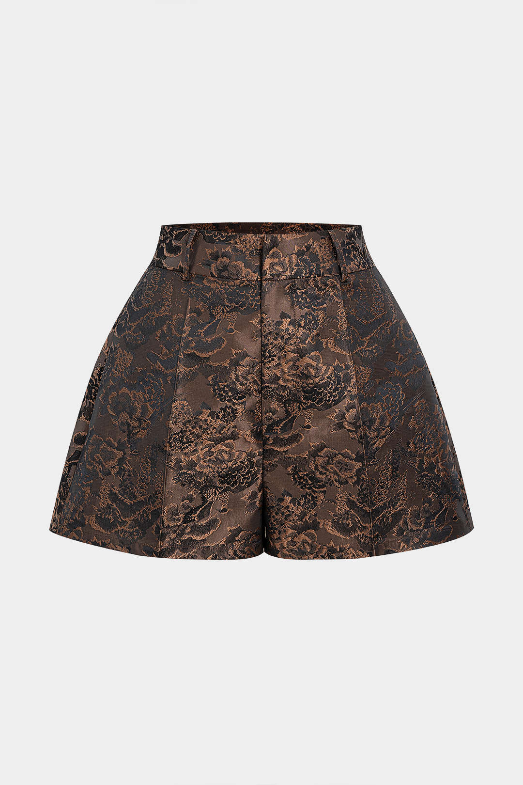 Jacquard Wide Leg Shorts - Weenar