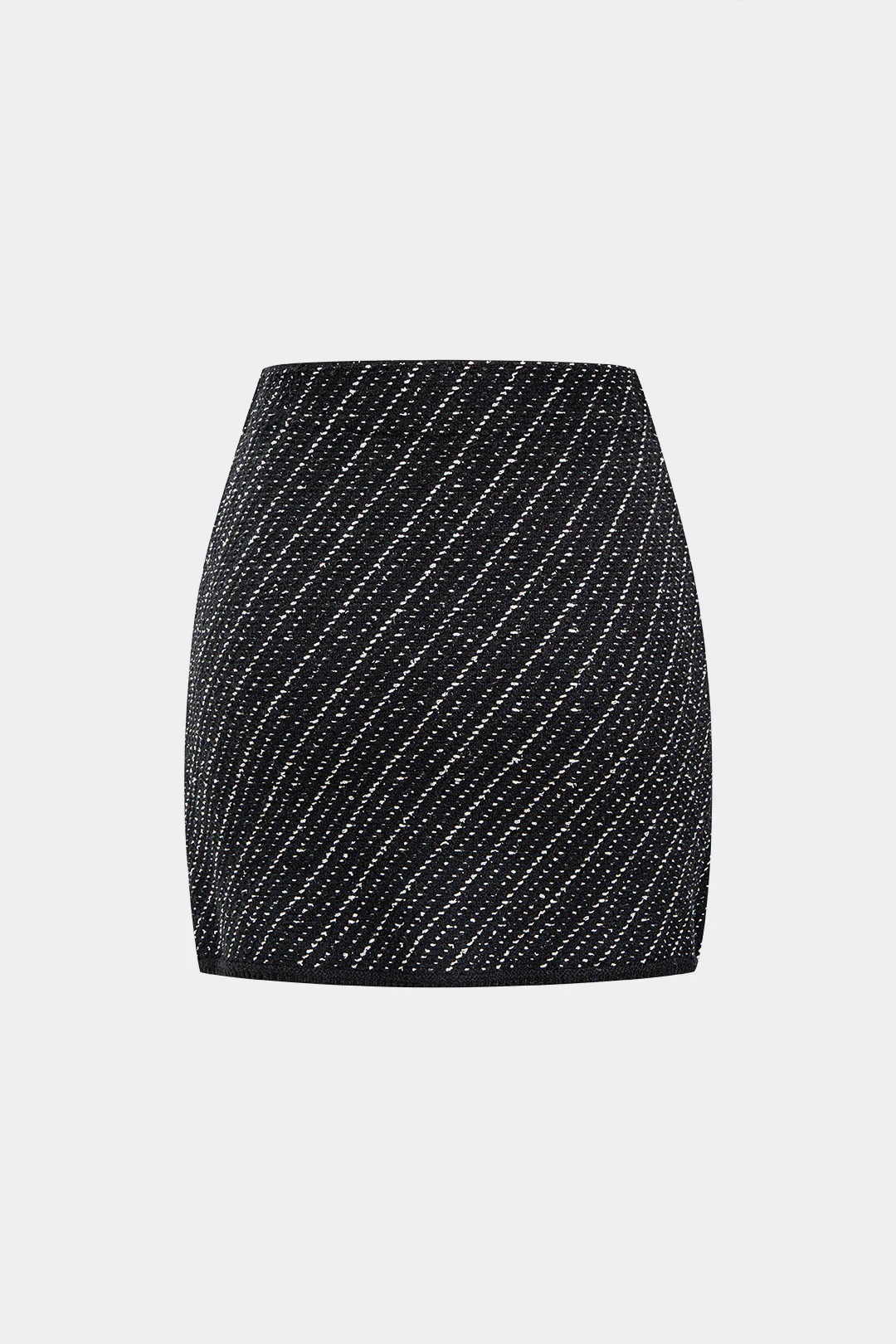 Knit High Waist Skirt - Weenar