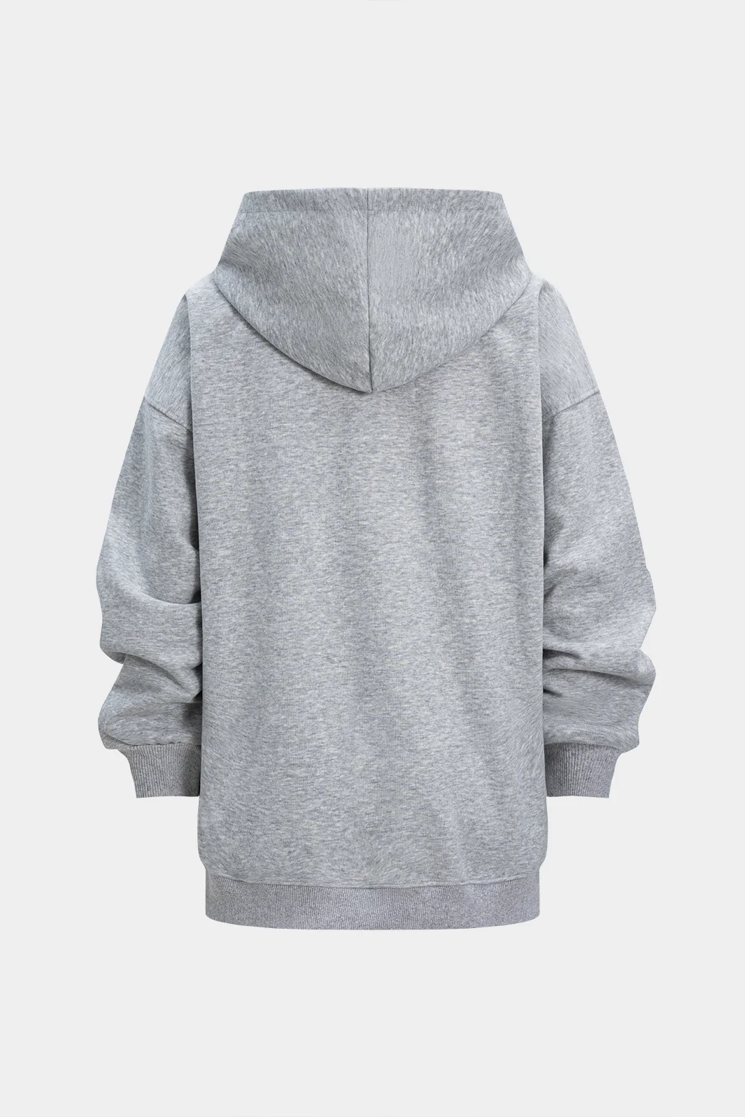 Letter Embroidery Patchwork Pocket Hoodie - Weenar