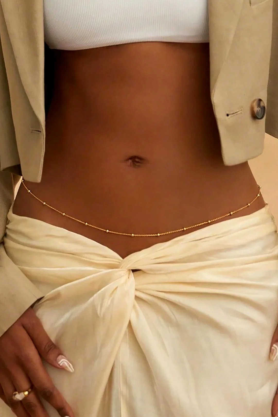 Metal Double Layer Waist Chain - Weenar