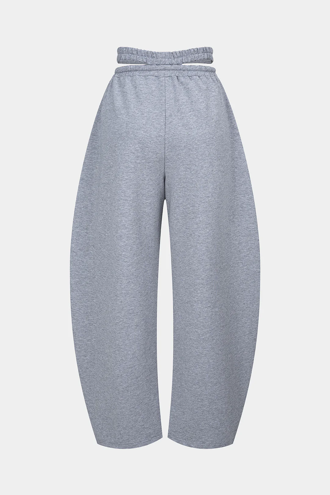 Shirred Drawstring Hollow Out Pants - Weenar