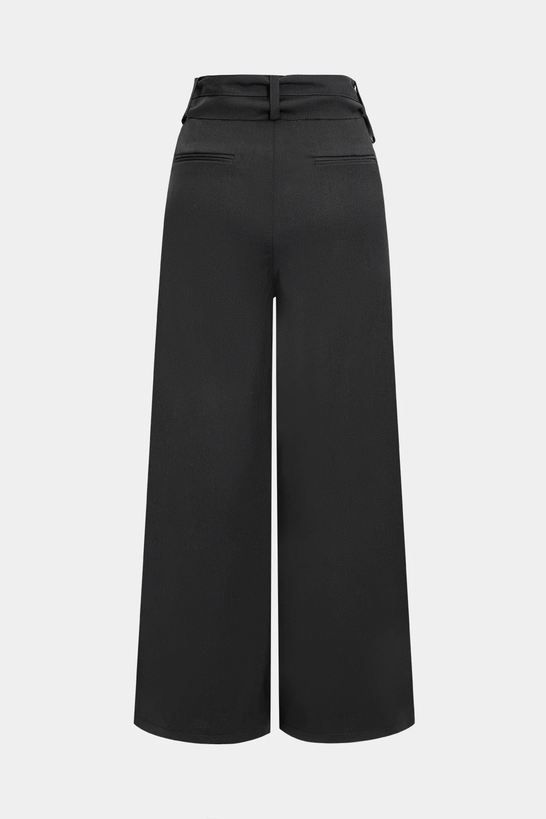 Asymmetrical Straight Leg Pants - Weenar