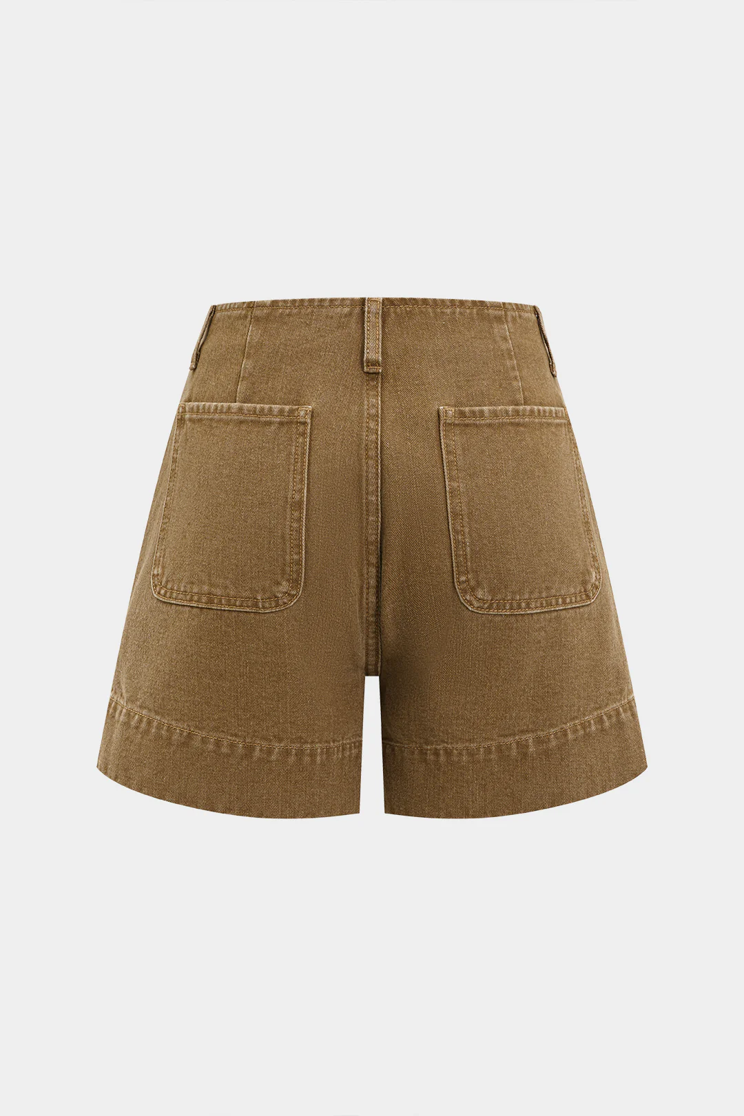 Denim Washed Pocket Shorts - Weenar