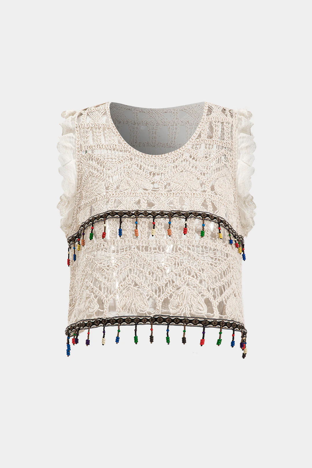 Cut Out Sleeveless Tank Top - Weenar