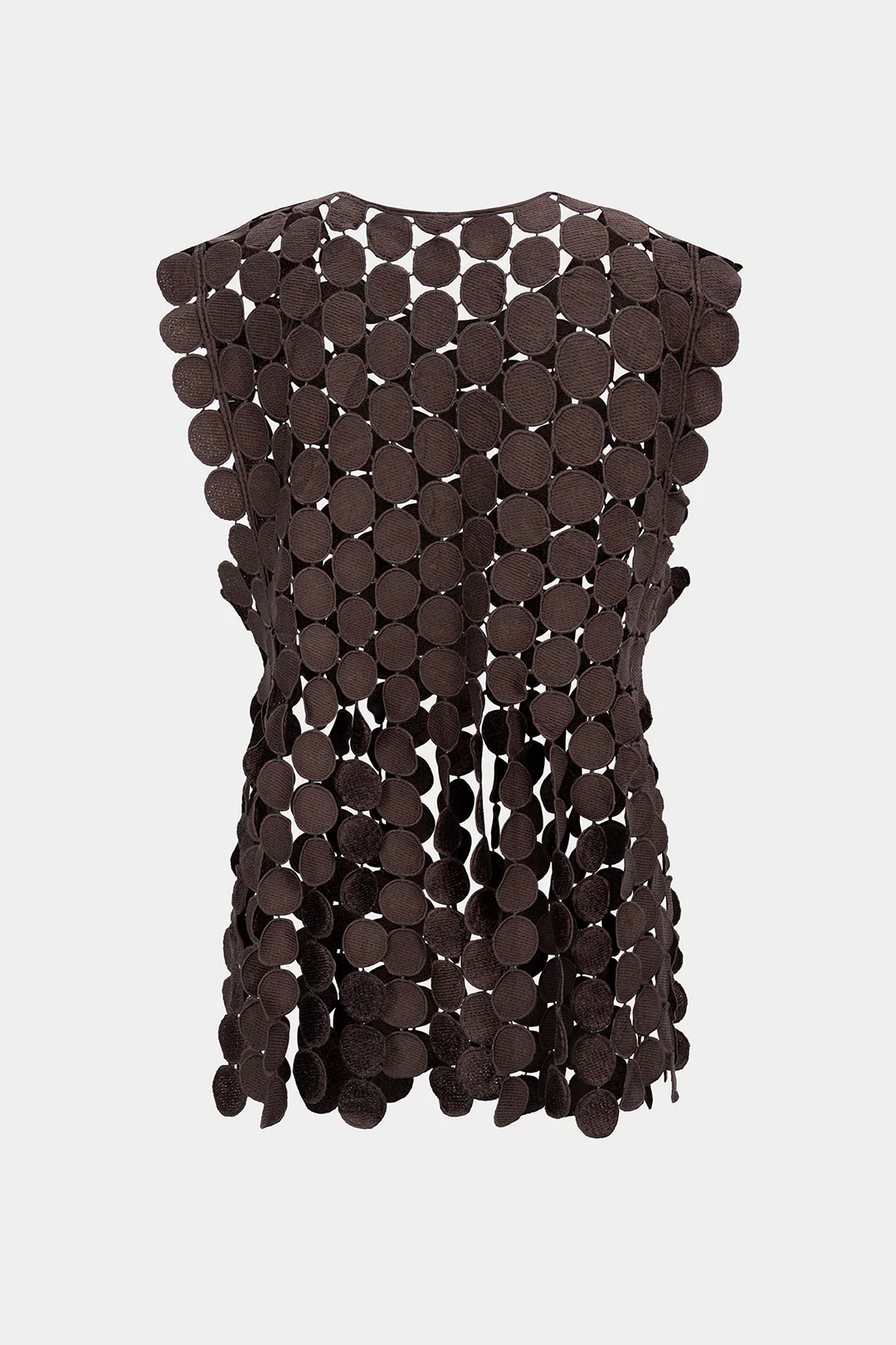 Cut Out Round Neck Tank Top - Weenar
