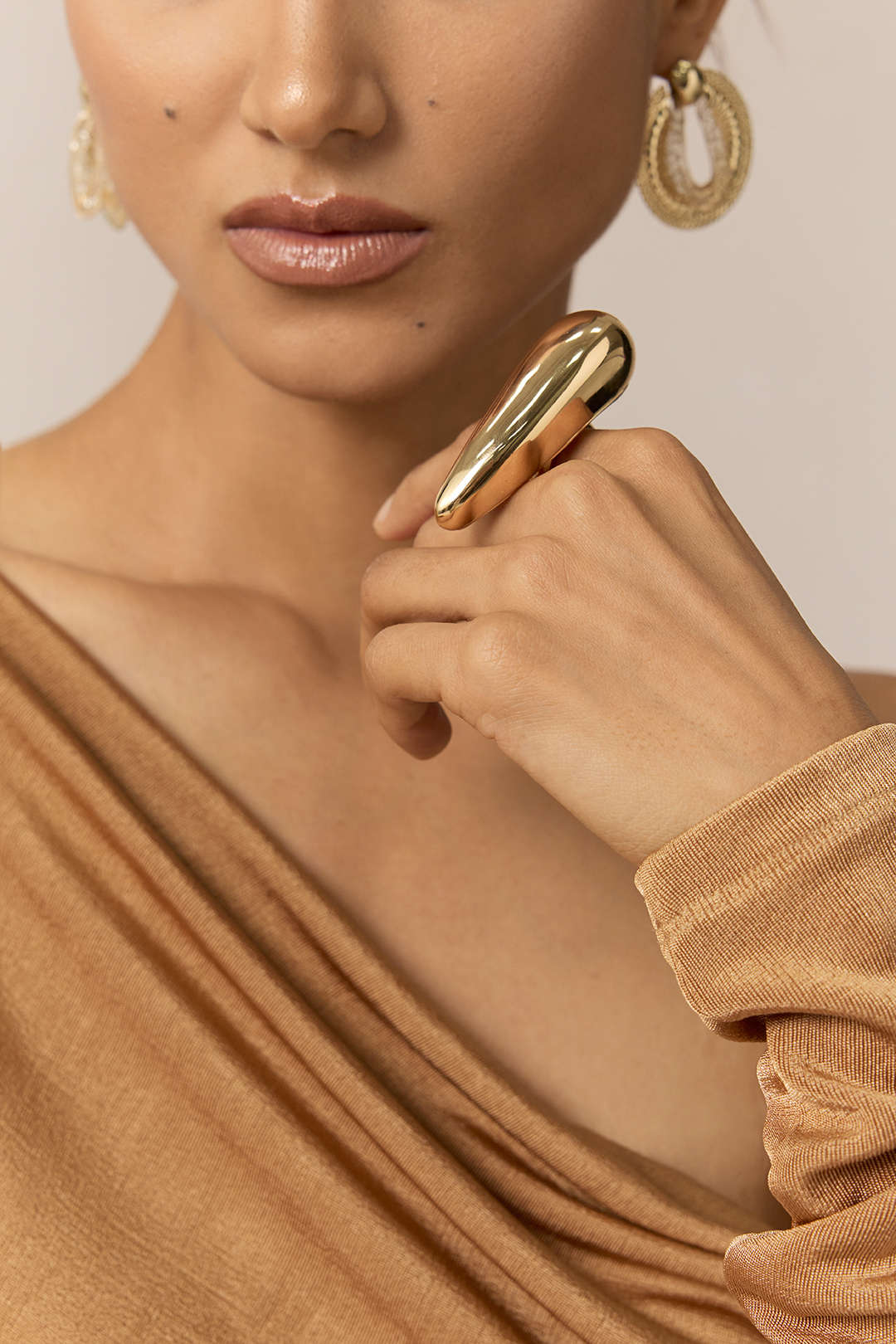 Metal Geometric Ring - Weenar