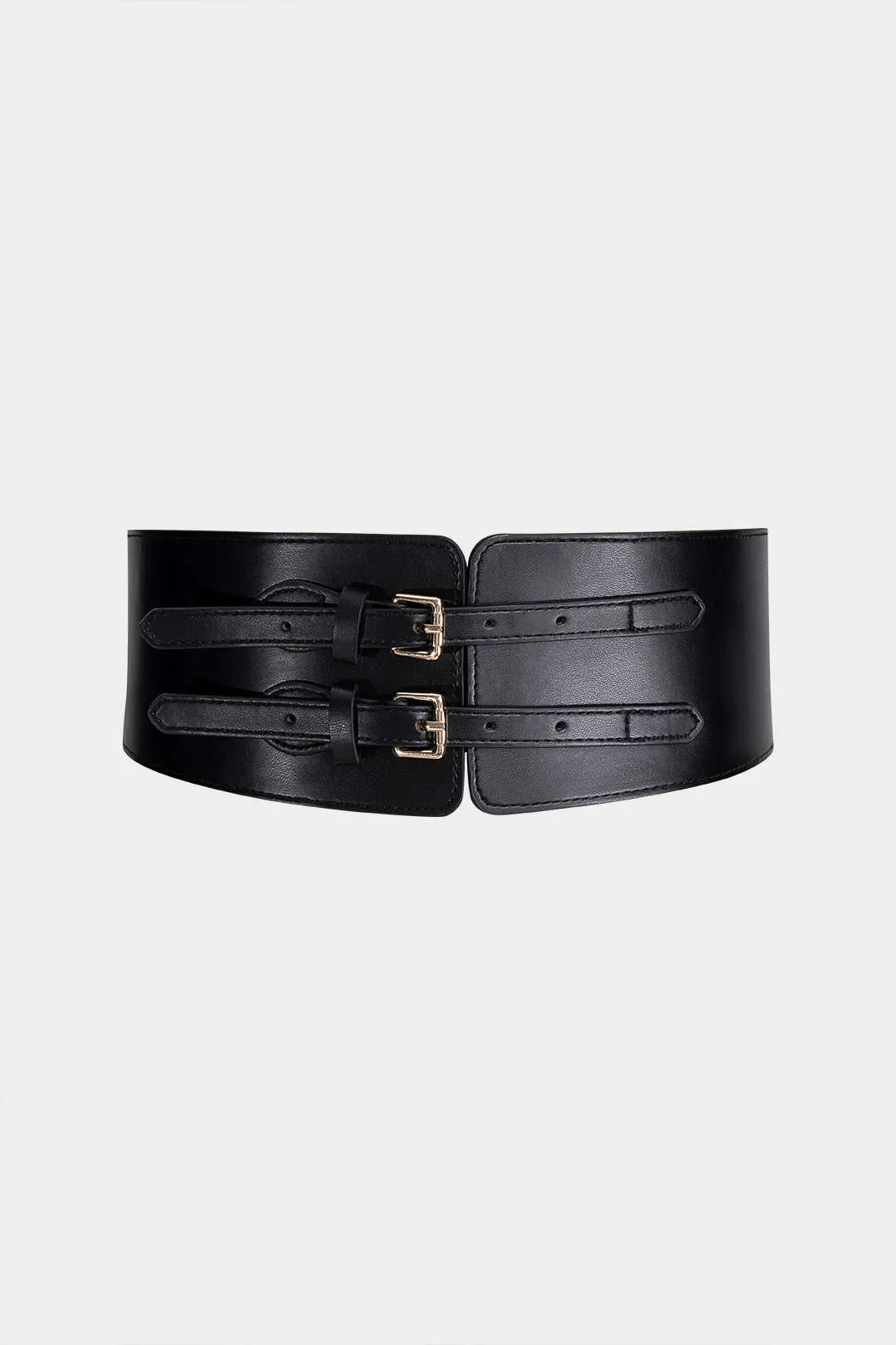 Leather Wide Corset Belt - Weenar