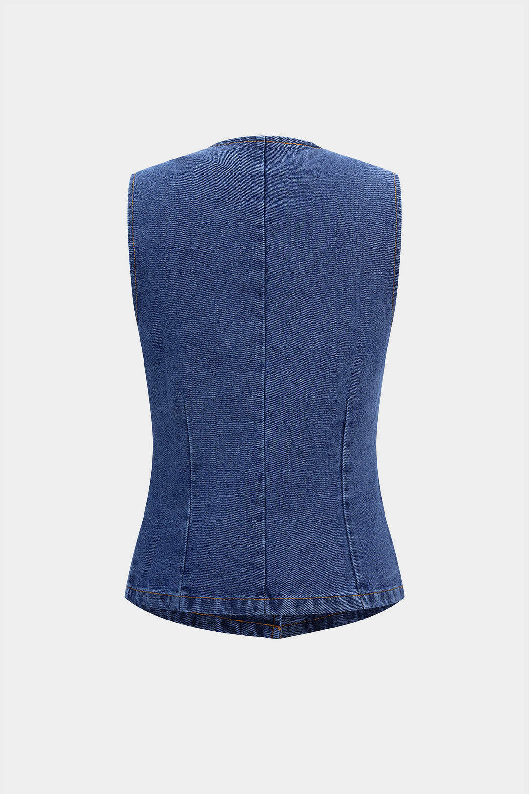 Denim Tank Belted Vest - Weenar