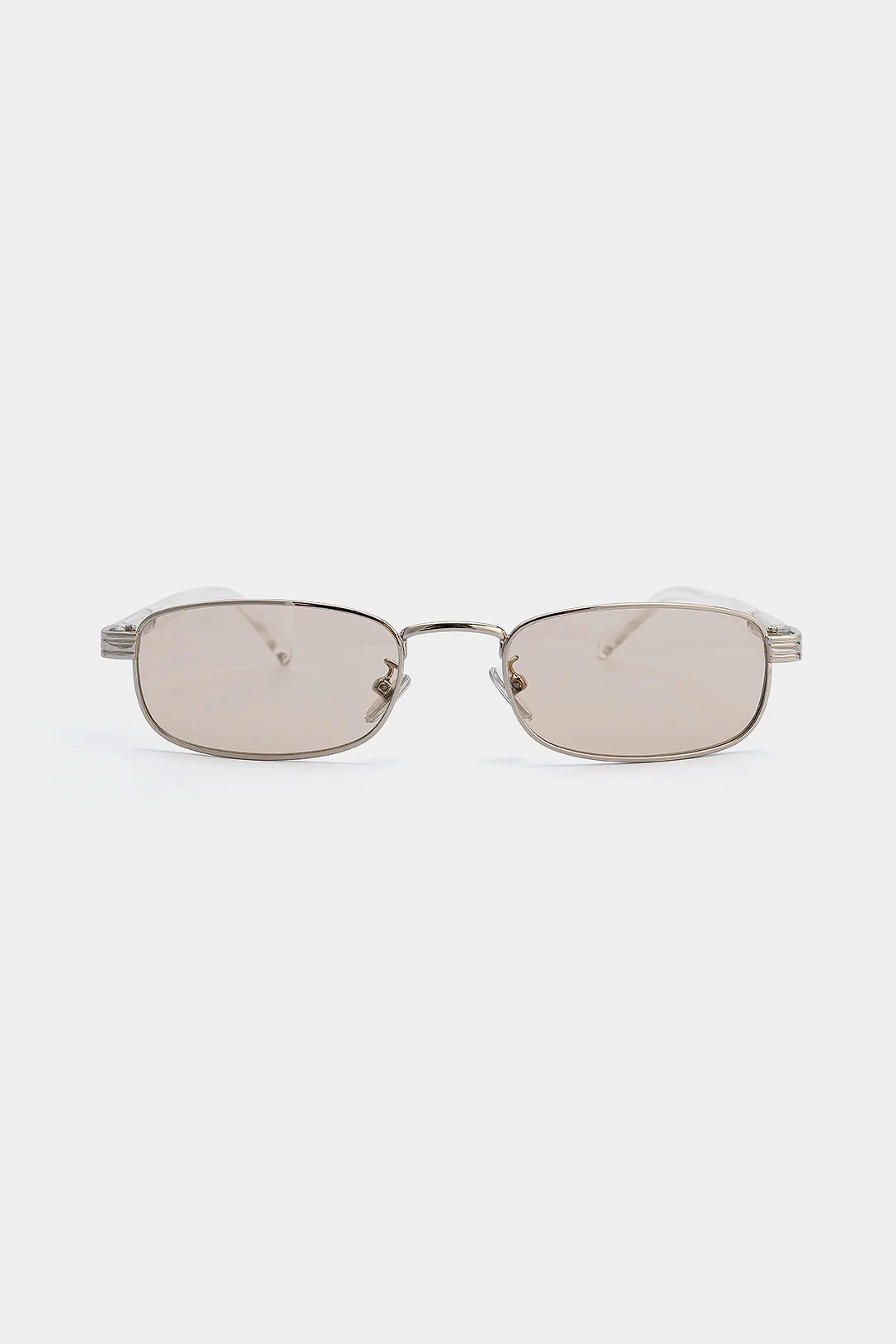 Oval Alloy Frame Sunglasses - Weenar