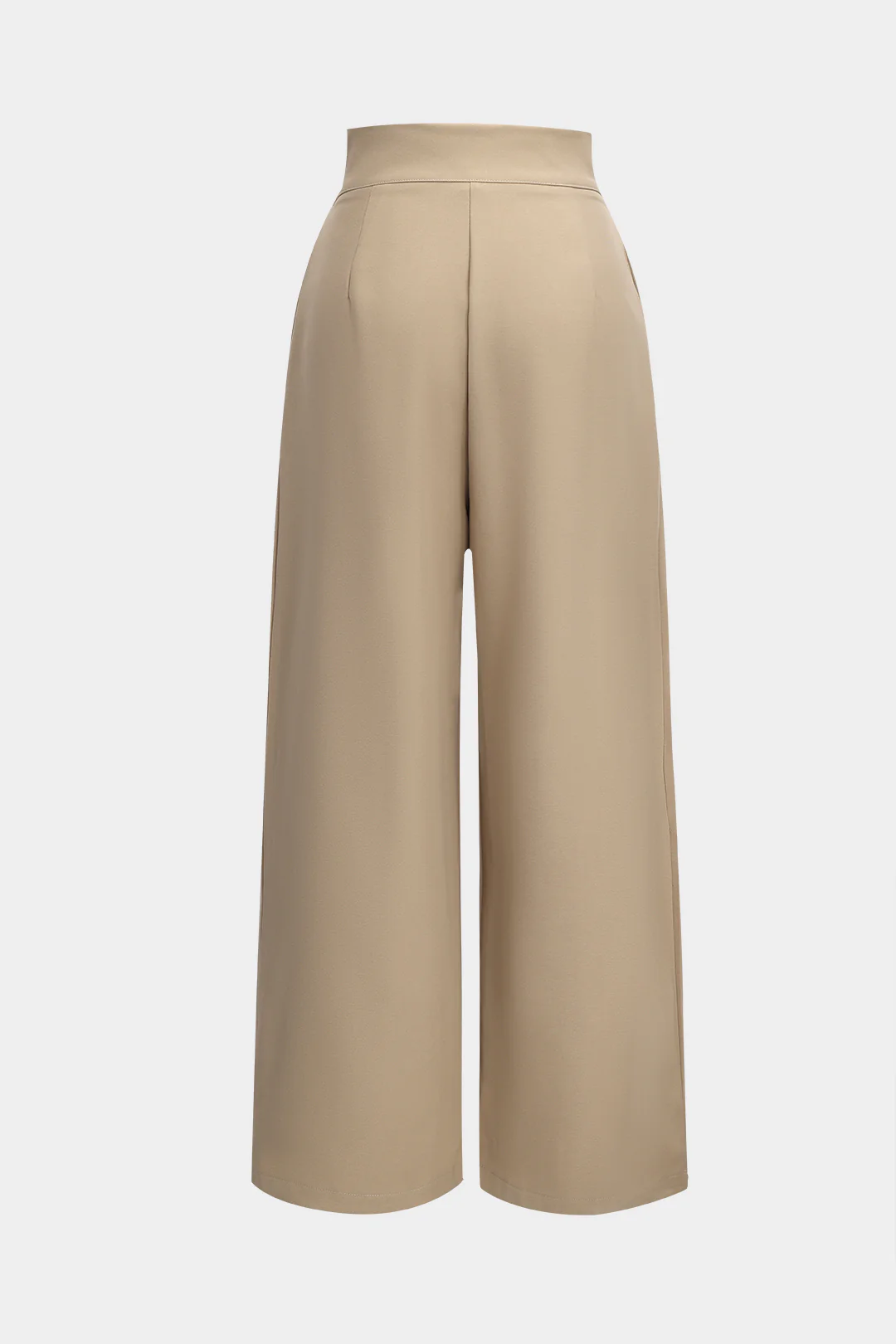 Wide Leg Pleated Trousers - Weenar