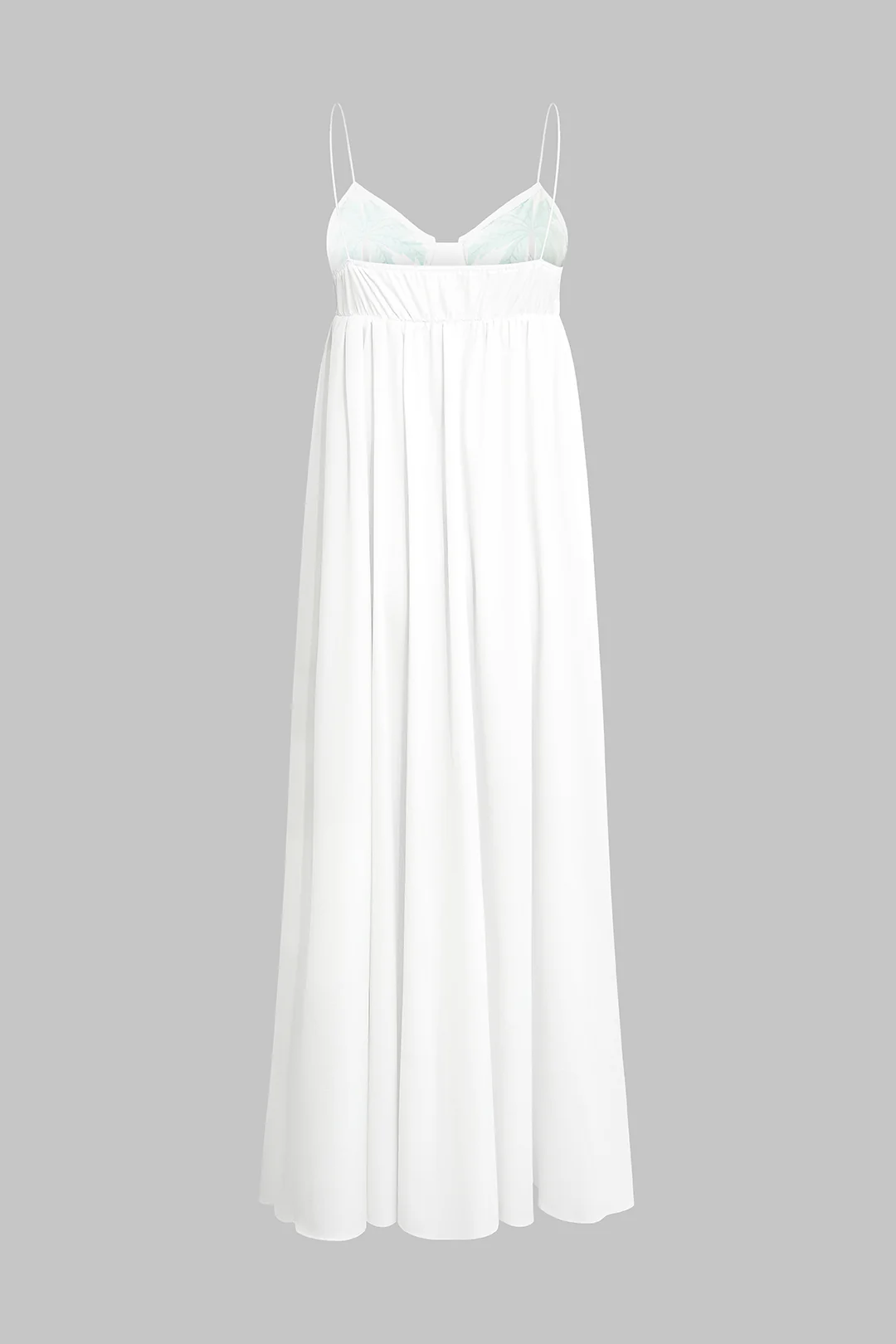 Coconut Palm Print Slip Sleeveless Midi Dress - Weenar