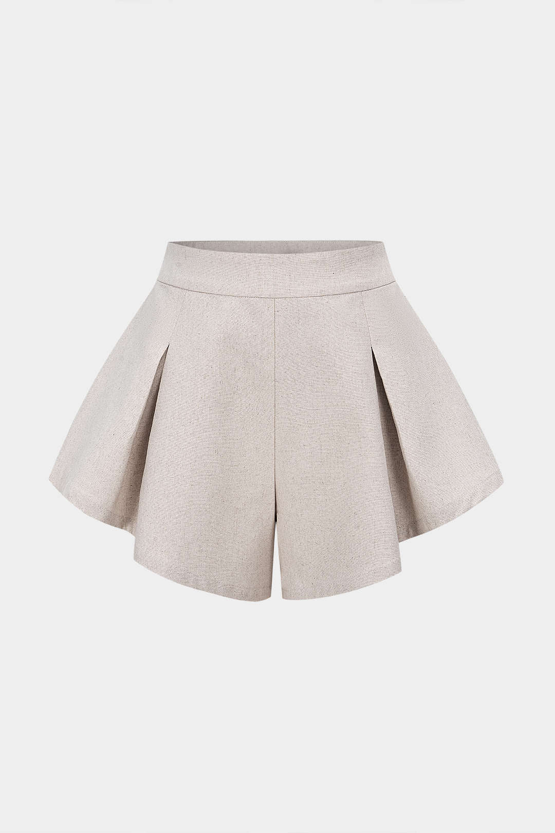High Waist Wide Leg Shorts - Weenar