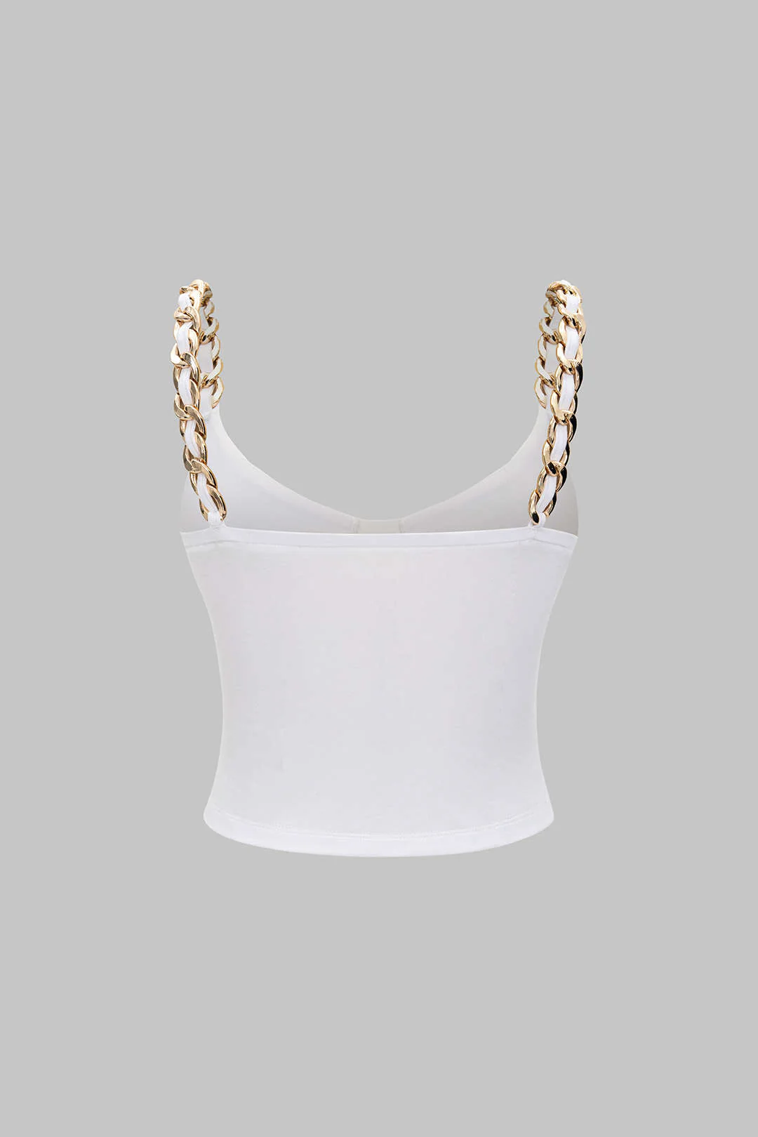 Metallic Chain Detail Cami Top - Weenar