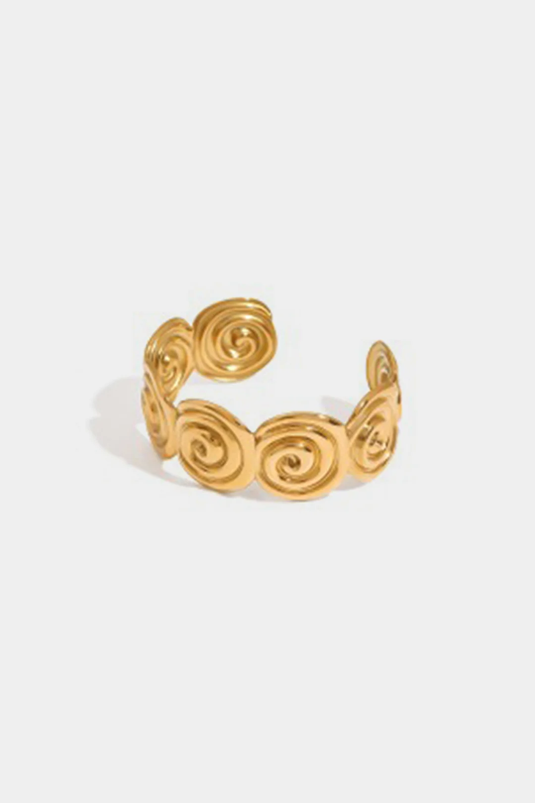 Alloy Geometric Open Bracelet - Weenar