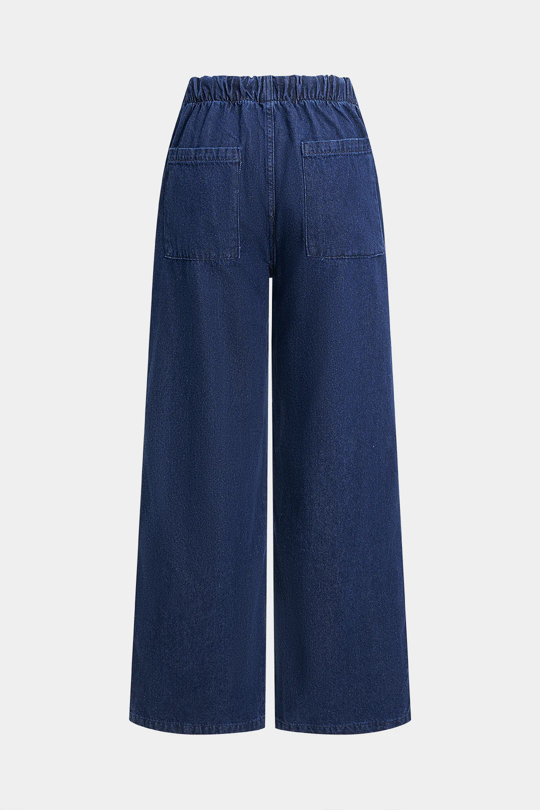 Denim Patchwork Pocket Jeans - Weenar