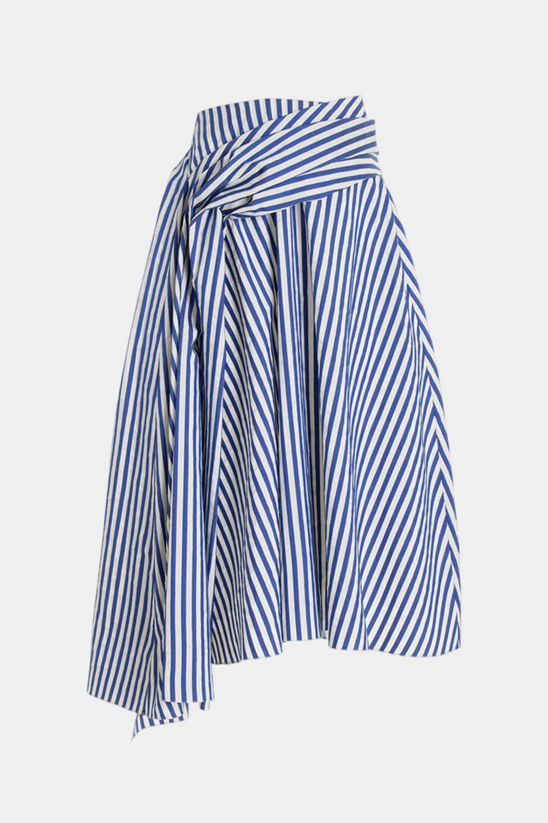 Contrast Stripe Tie Skirt - Weenar