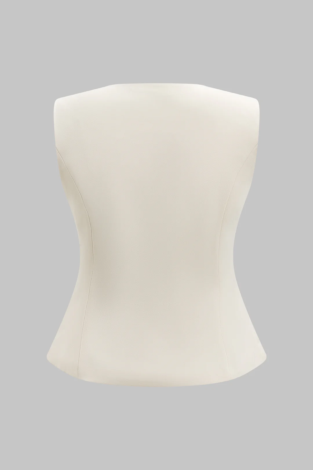 Plus Size Fake Pocket Metallic Button Tank Top - Weenar