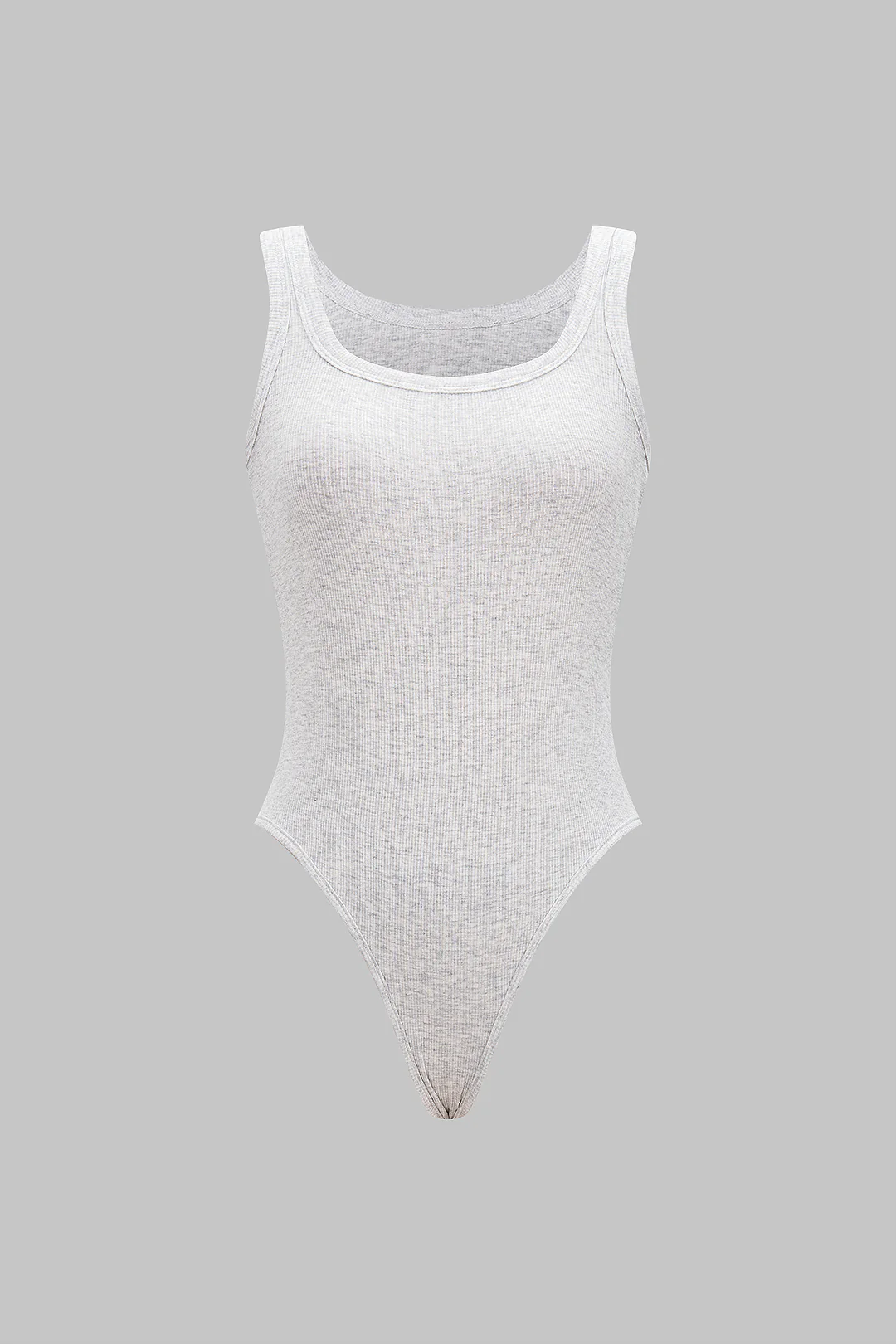 Basic U-Neck Sleeveless Bodysuit - Weenar