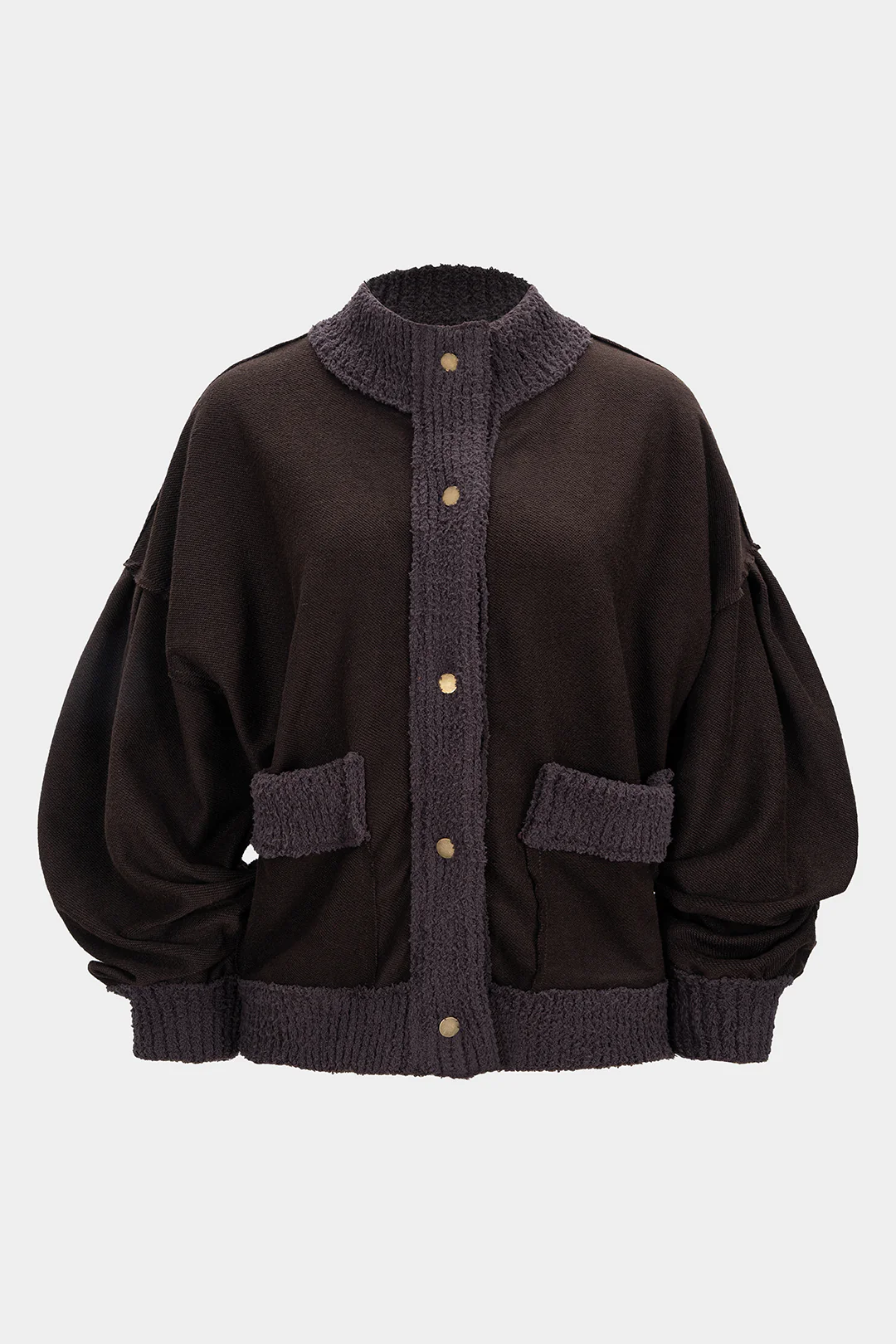 Corduroy Patchwork Pocket Jacket - Weenar
