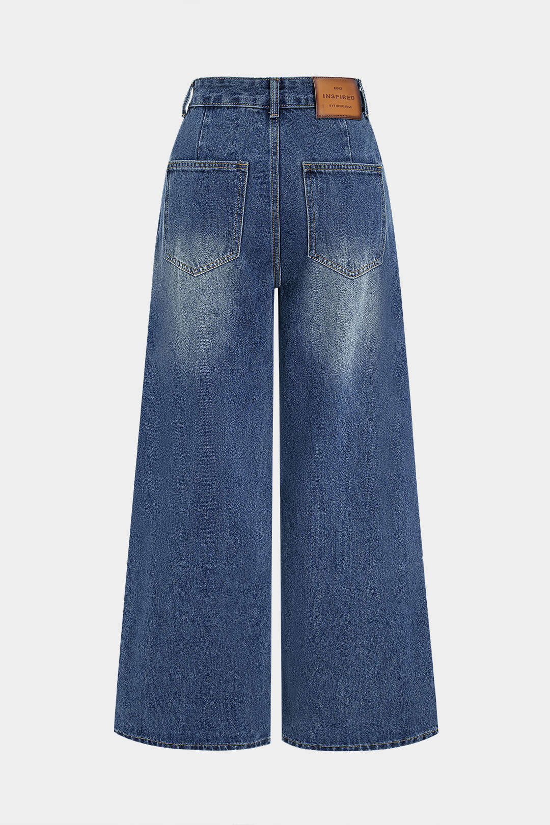 Denim Straight Leg Jeans - Weenar