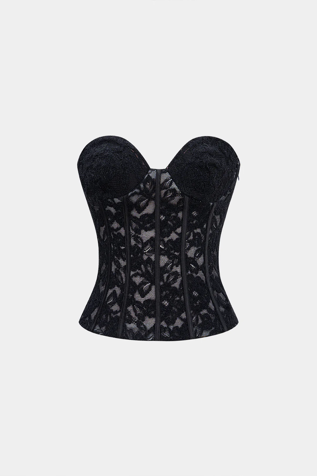 Lace Corset Tube Top - Weenar