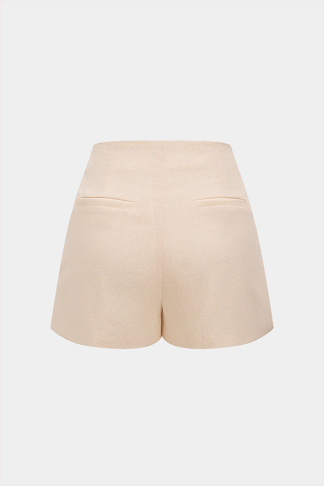 Embroidery Cut Out High Waist Shorts Set - Weenar