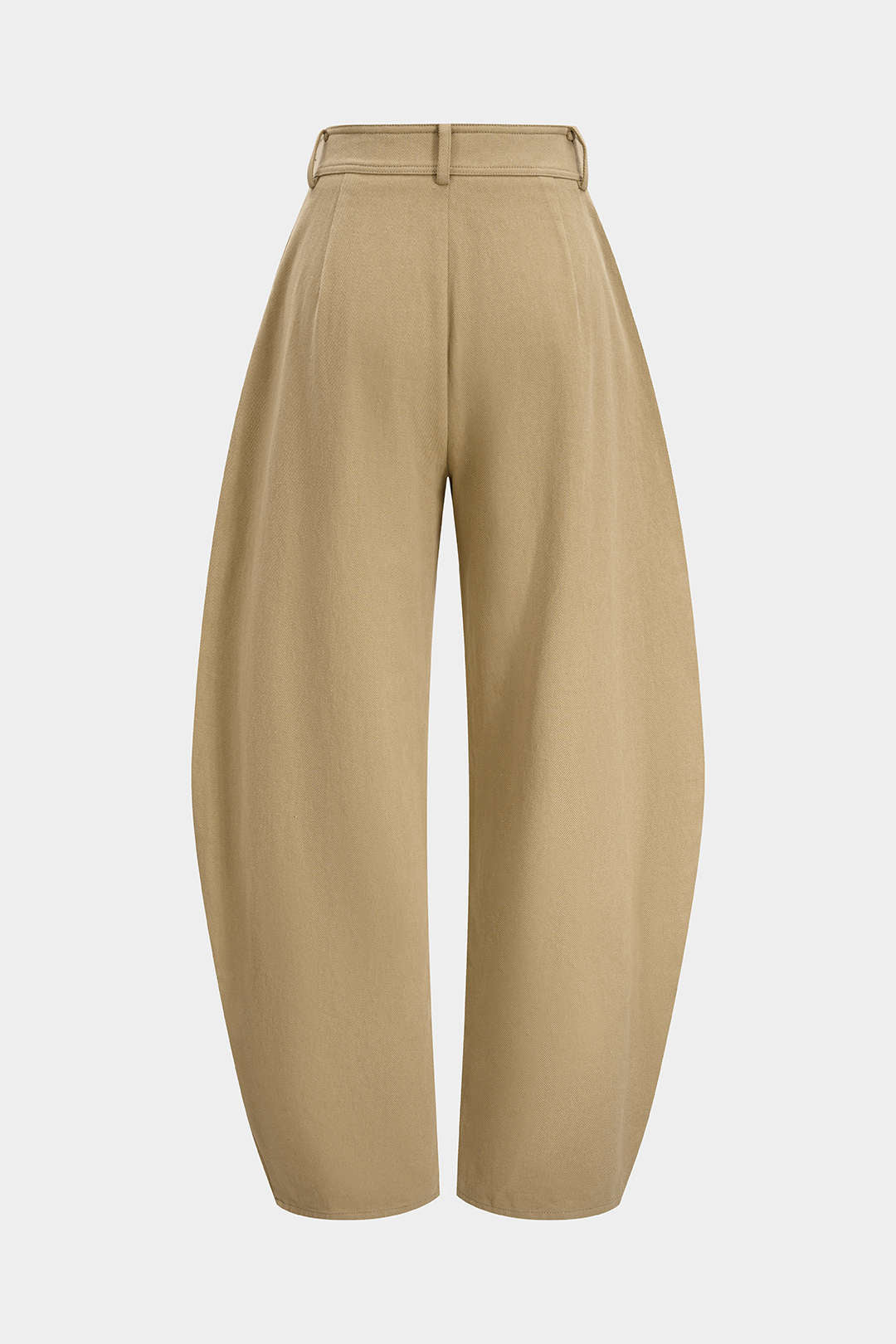 Double Waistband Cut Out Pocket Trousers - Weenar