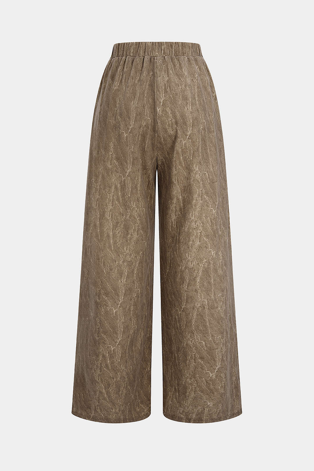 High Waist Washed Trousers - Weenar