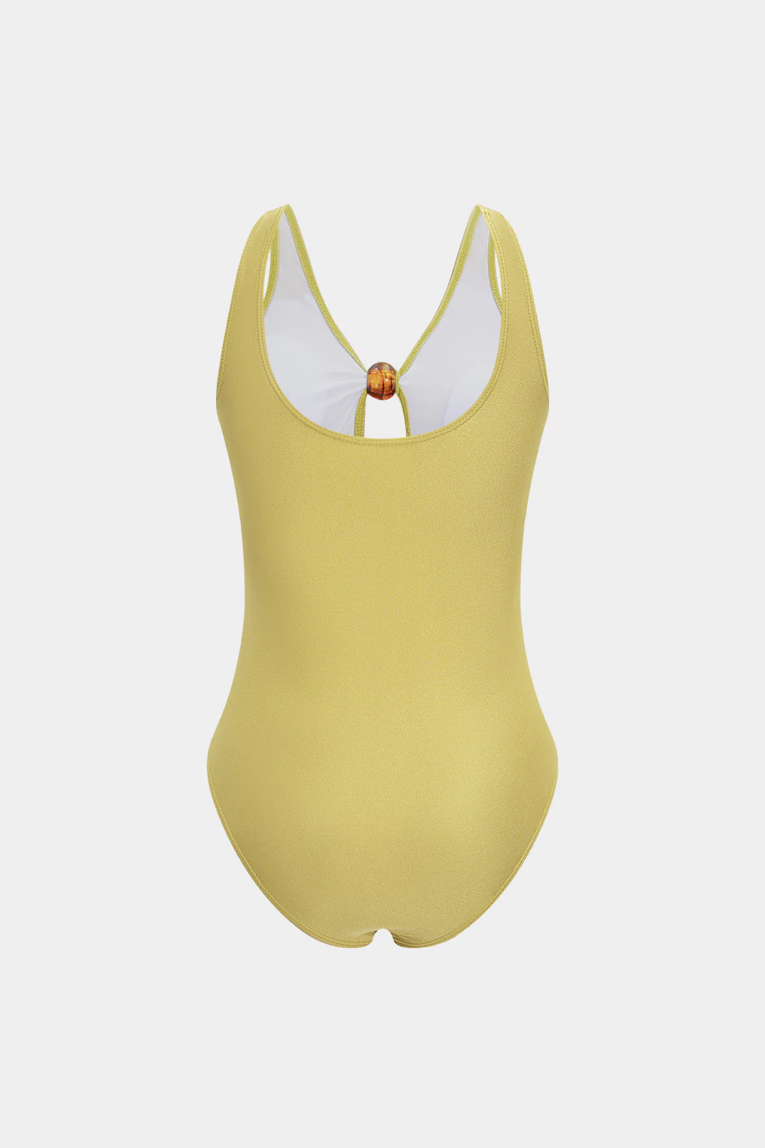 Ruched Cut Out One-Piece Swimsuit - Weenar