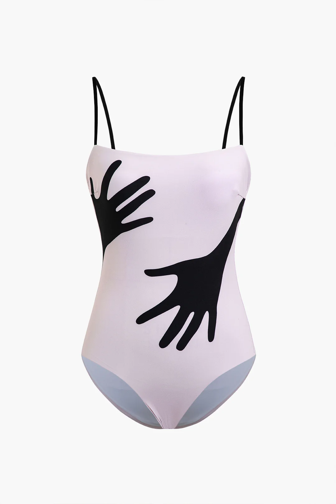 Contrast Print Swimsuit - Weenar