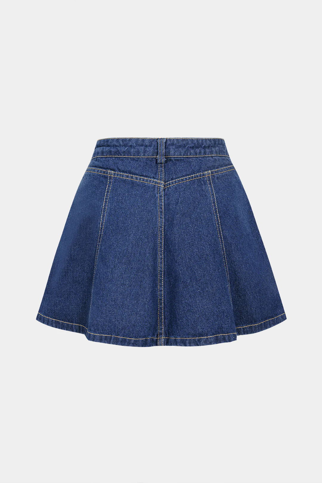 Denim High Waist Skirt - Weenar