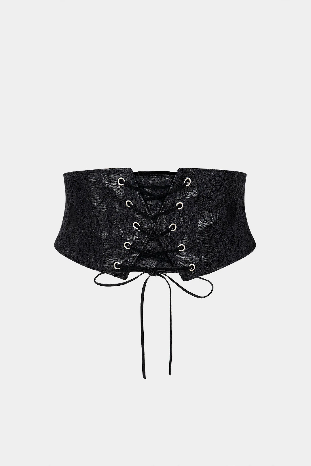 Lace-Up Wide Corset - Weenar