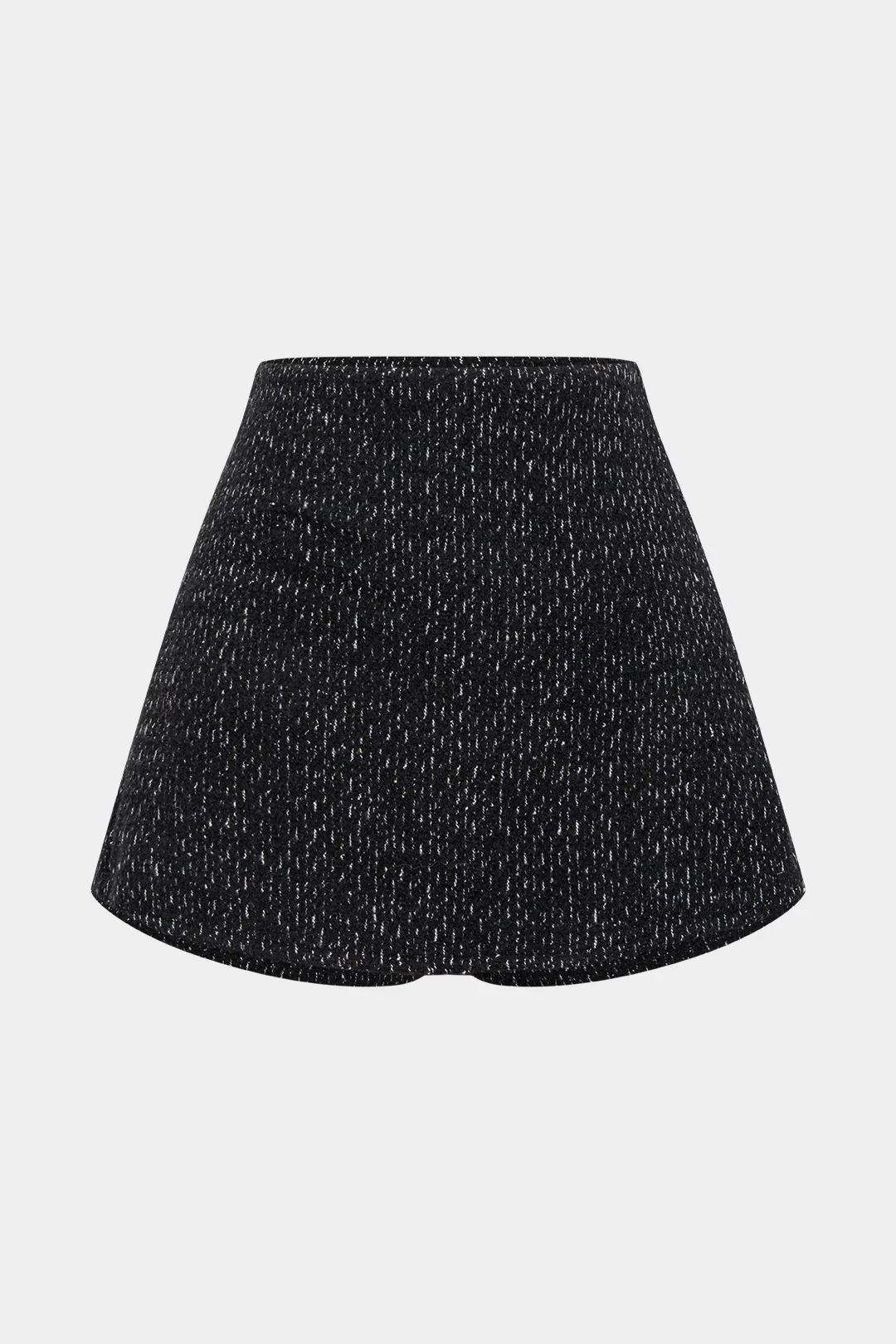 Tweed Wide Leg Shorts - Weenar